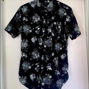 Disney Tim Burton Button Up